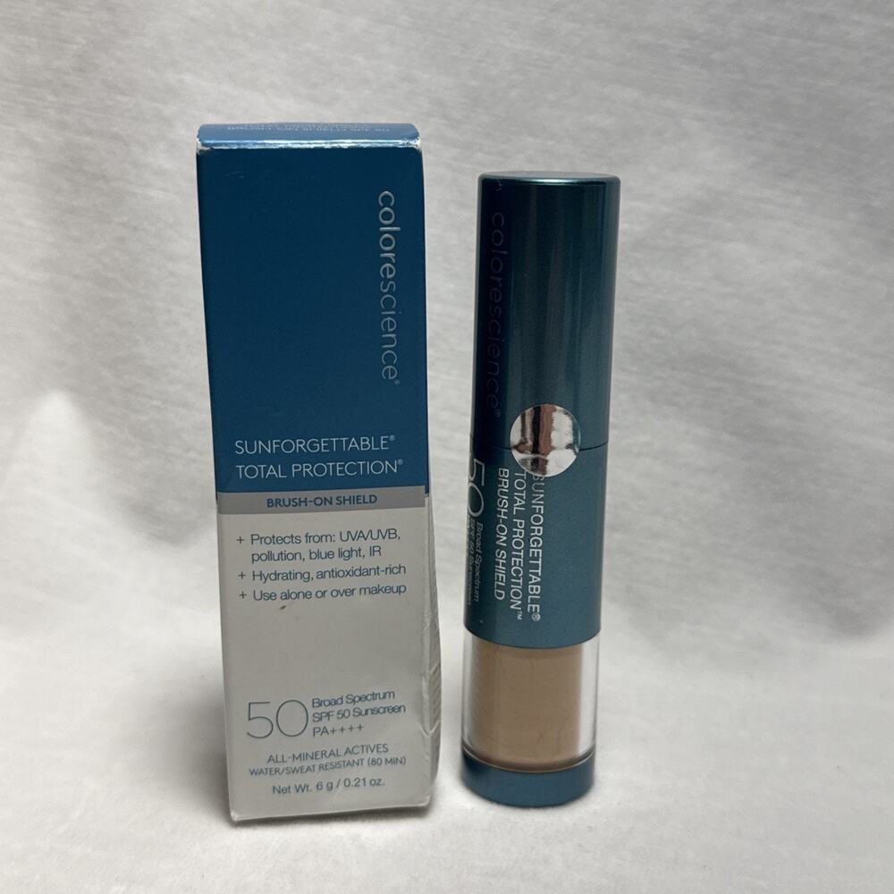Colorescience Brush-On SPF 50 Sunscreen Mineral Powder 0.21 oz (Medium)
